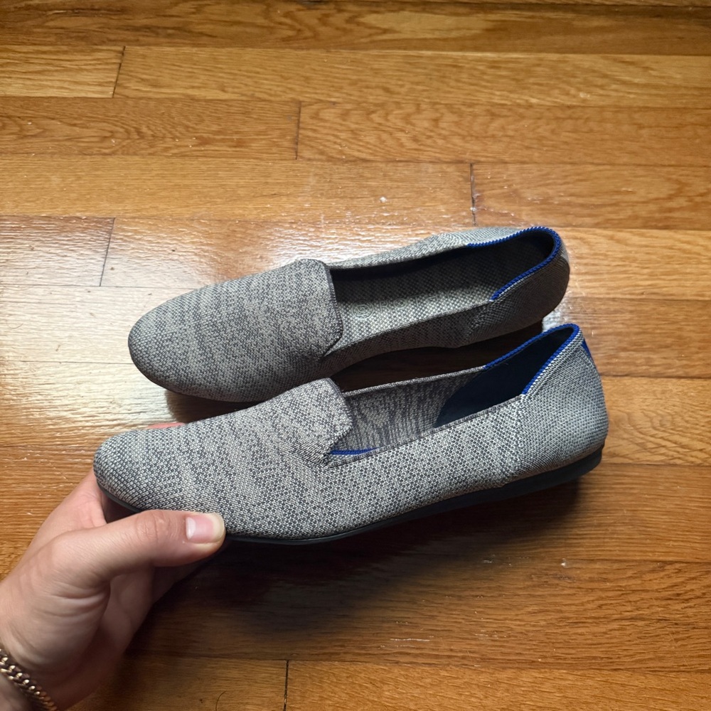 Womens Grey Rothy’s Flats Shoes - Picture 2 of 9